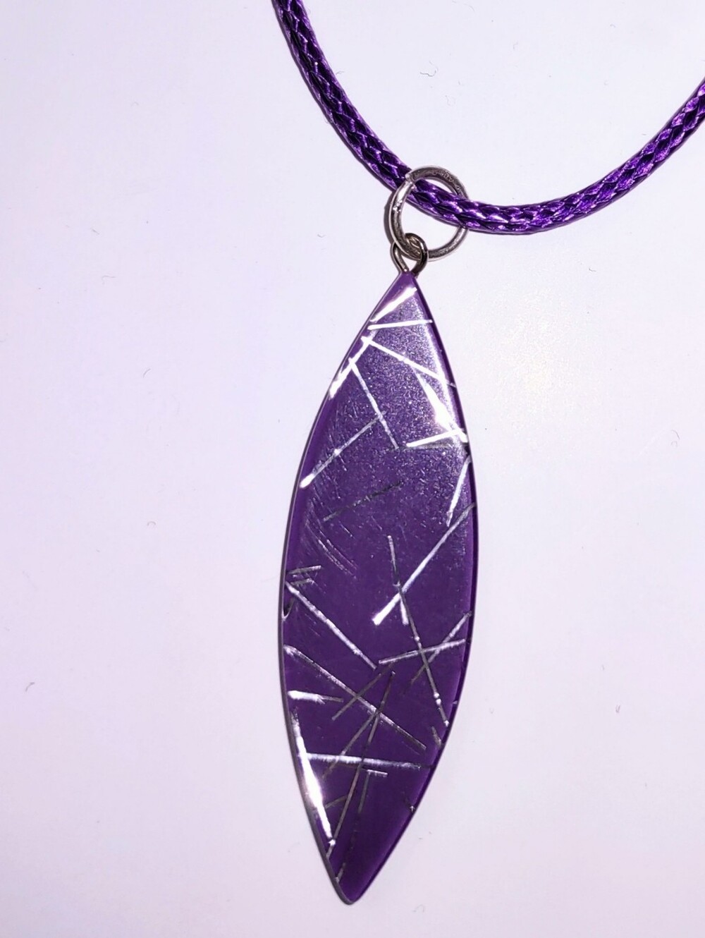 Purple Necklace & Earrings Lot of 3